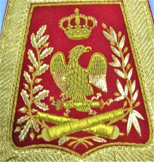 Sabretacheartillerie a cheval de la garde, officer REPLICA