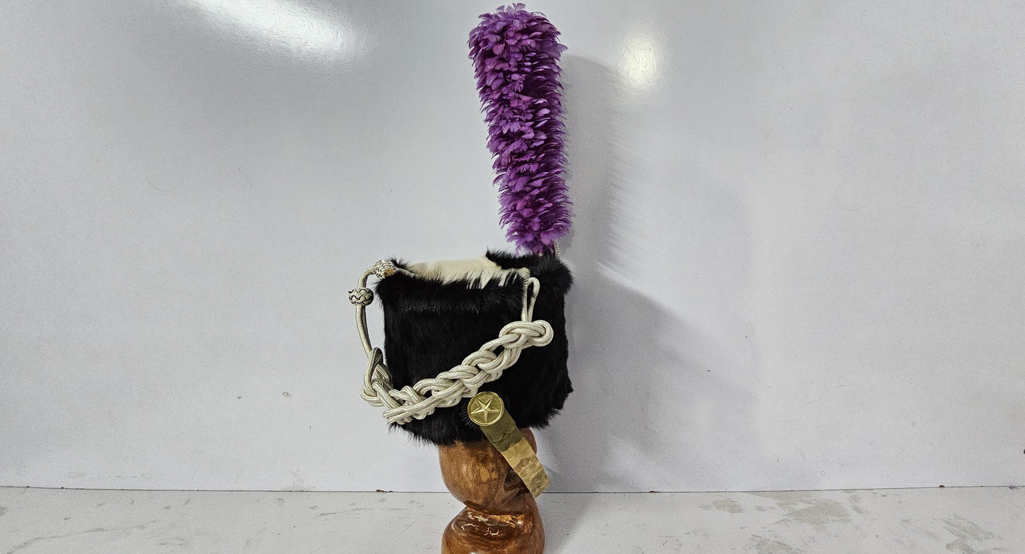 Prussian 2nd (Queen Victoria of Prussia's) Life Hussars Regiment Other Rank's busby