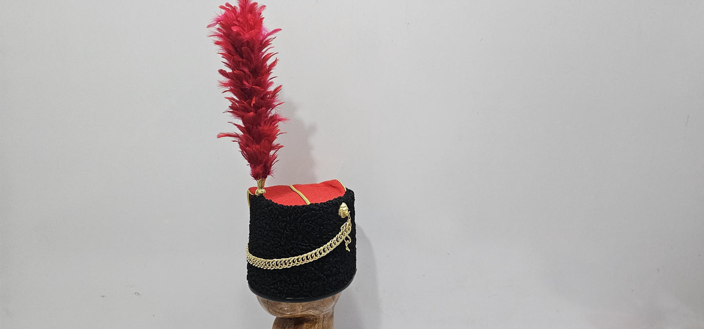 French Hussars Colback Hat Napoleonic Cavalry Chasseur