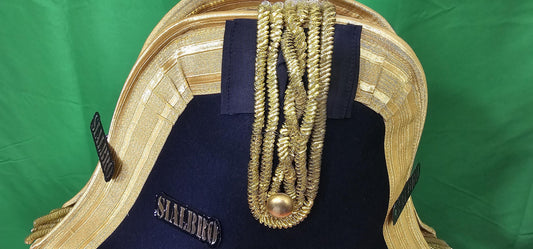 Reproduction A Rare First War Royal Navy Paymaster Captain Bicron hat
