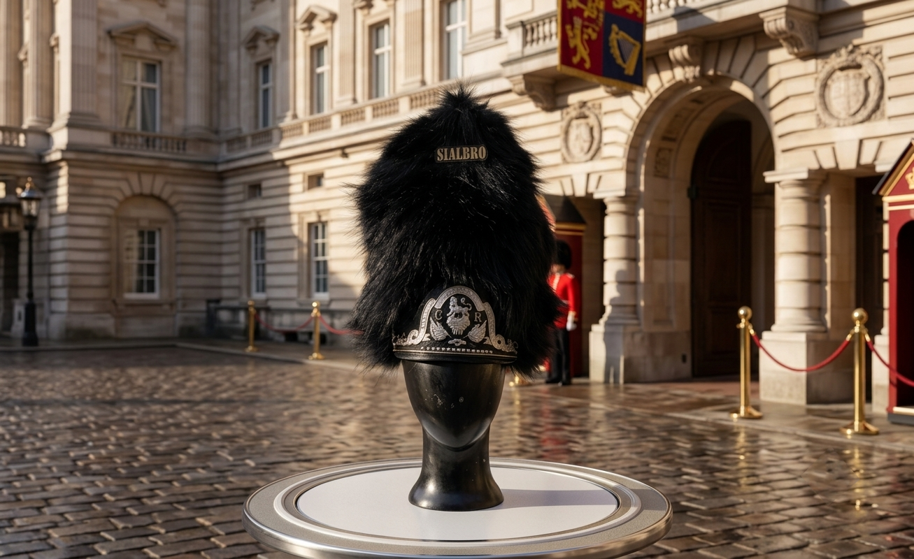Premium British Ceremonial Military Style Drummer Hat – Authentic Royal Guard Style