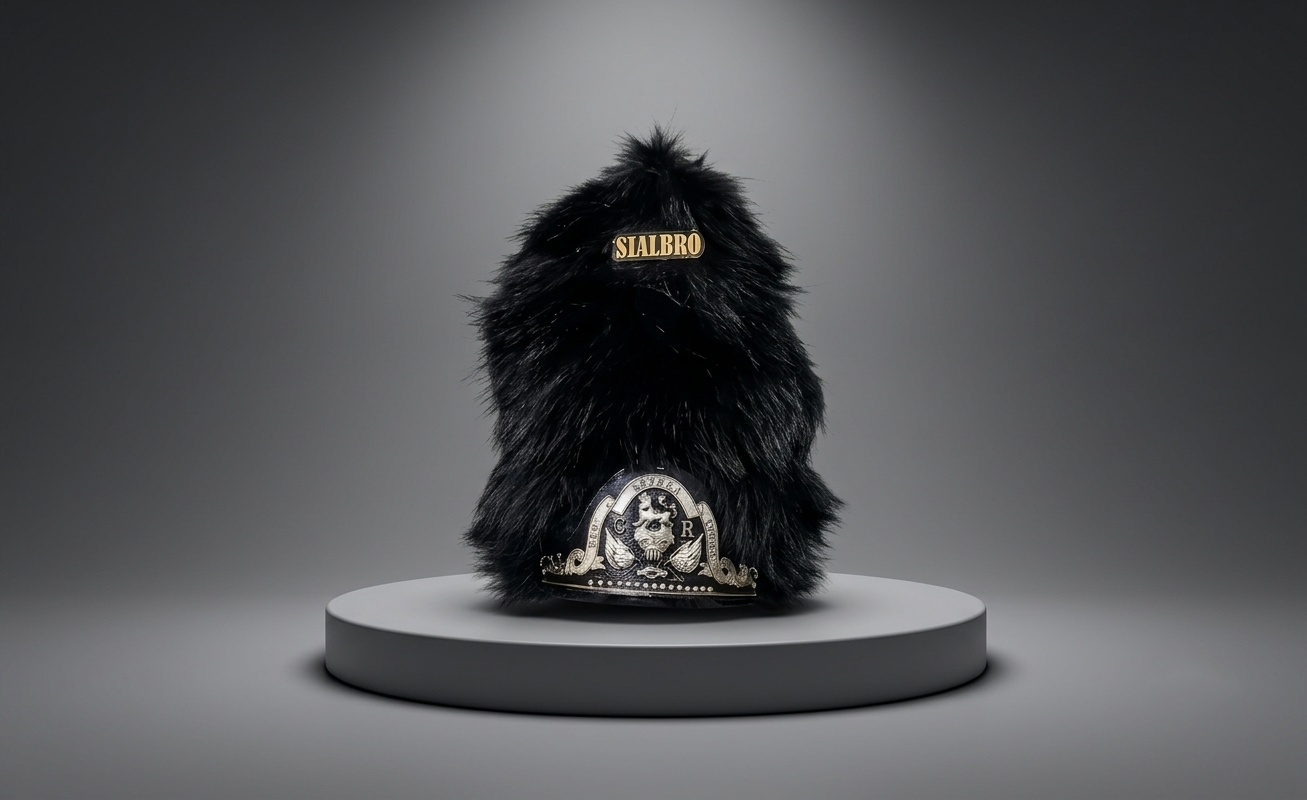 Premium British Ceremonial Military Style Drummer Hat – Authentic Royal Guard Style