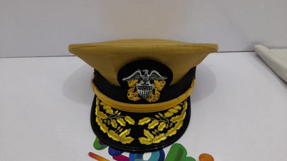 USA NAVY COMMANDER admiral cap