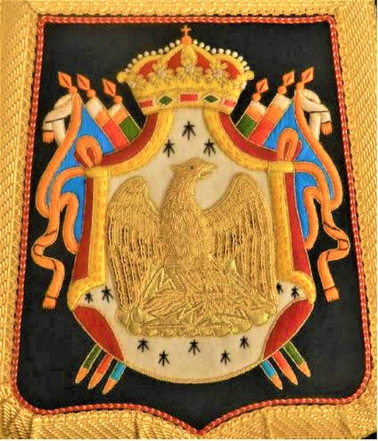 French nepolen Maréchal des logis, chasseur à cheval de la garde, sabretache REPLICA