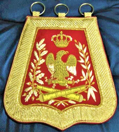 Sabretacheartillerie a cheval de la garde, officer REPLICA