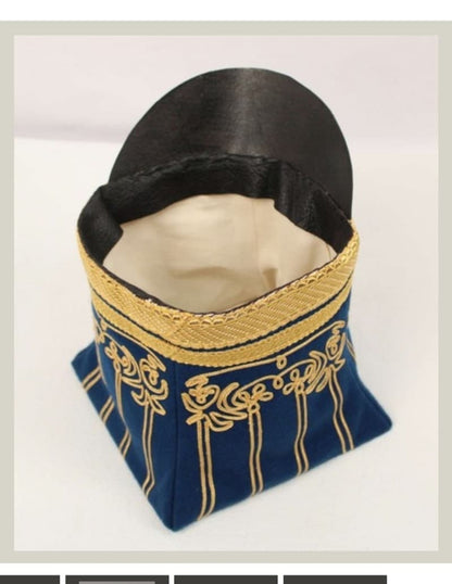 French Napoleonic Hat Confederacy Headwear for Senior Hussar Officer