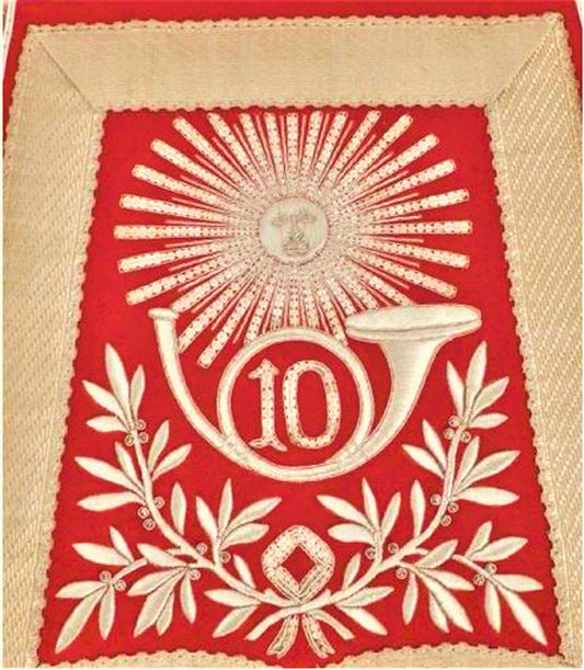 Captain Hirn, 10 th regiment of chasseur a cheval, sabretache