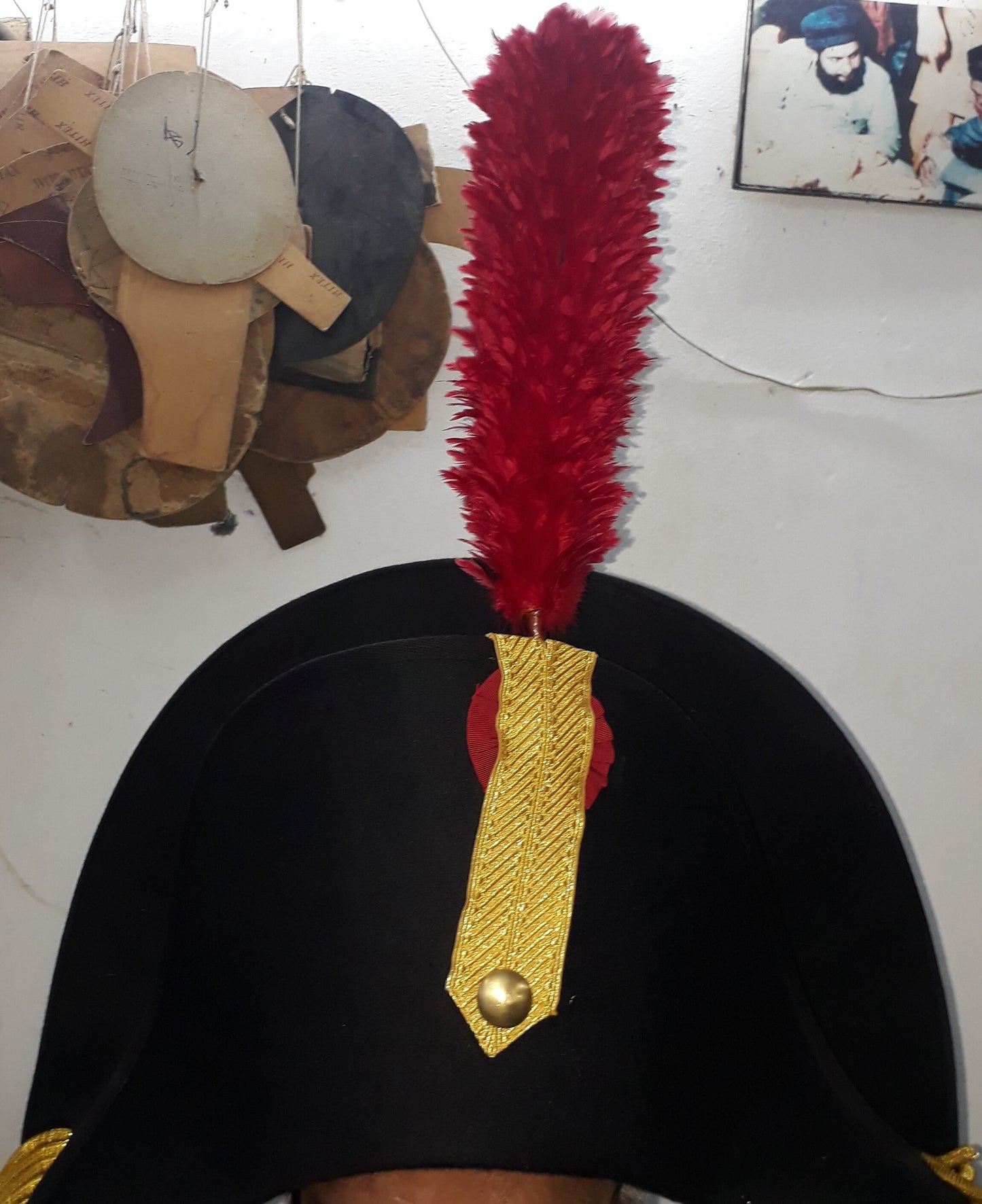 British bicorne hat