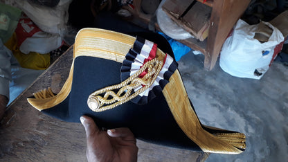 PRUSSIAN ADMIRAL’S Bicorn Hat - Revolutionary War Inspired Headwear