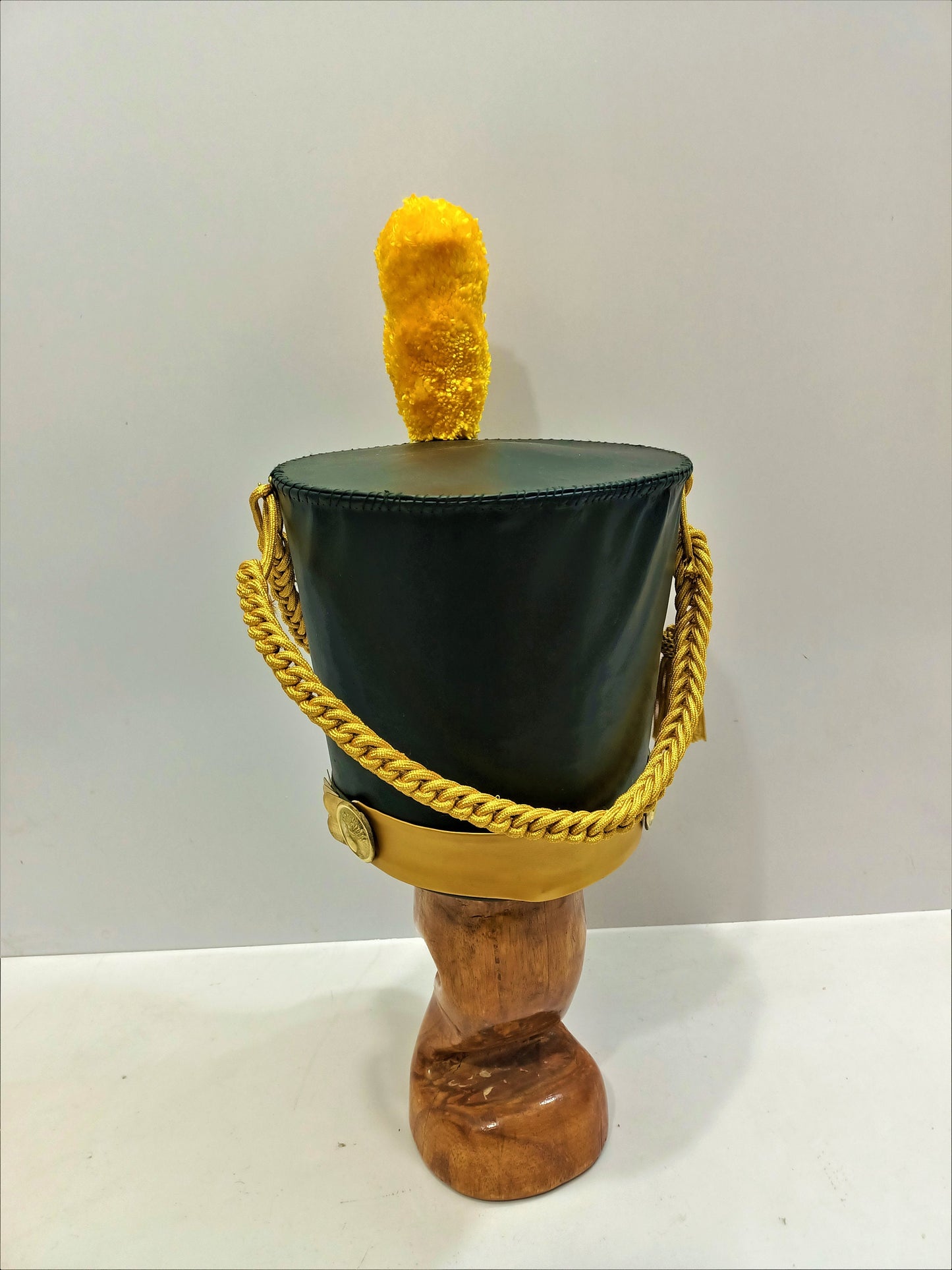 Virginia Militia Officer Bell Crown Shako Hat