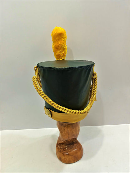Virginia Militia Officer Bell Crown Shako Hat