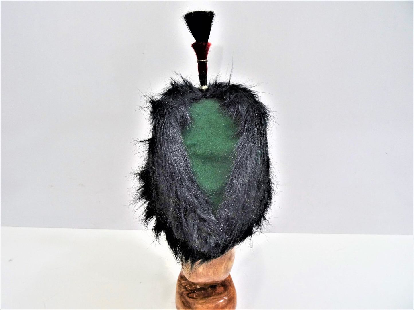 British WW1 Kings Royal Rifle busby hat crops in 1880 Reproduction
