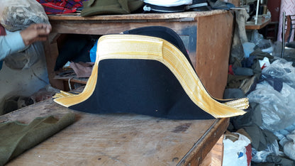 PRUSSIAN ADMIRAL’S Bicorn Hat - Revolutionary War Inspired Headwear
