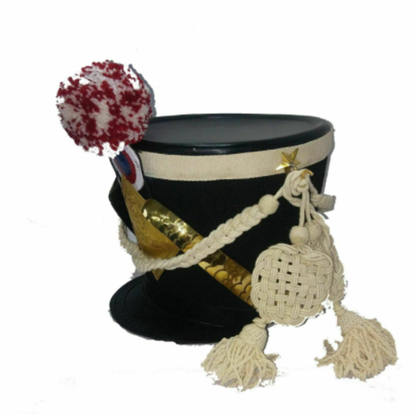 Chako Pickelhaube shako France Napoleon Waterloo line infantry Helmet J10