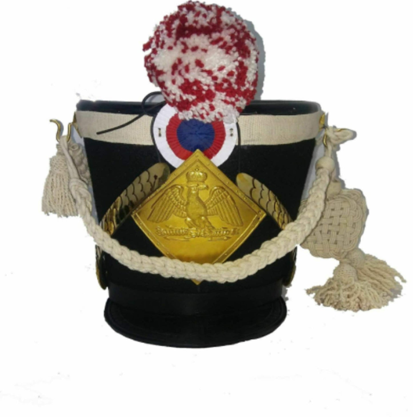 Chako Pickelhaube shako France Napoleon Waterloo line infantry Helmet J10