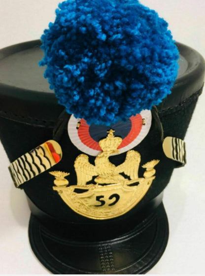 Chako Pickelhaube shako France Napoleon Waterloo line infantry Helmet J14