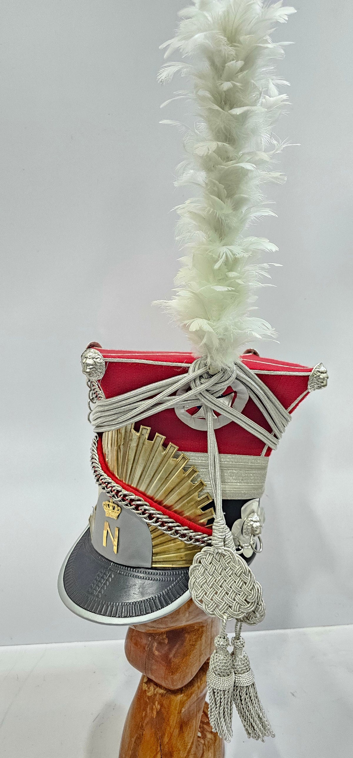 Napoleonic 1st Guard Lancer shako Hussar hat reproduction