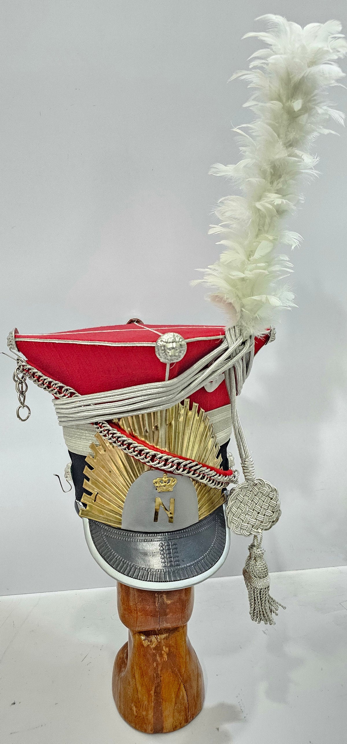 Napoleonic 1st Guard Lancer shako Hussar hat reproduction