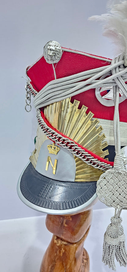 Napoleonic 1st Guard Lancer shako Hussar hat reproduction