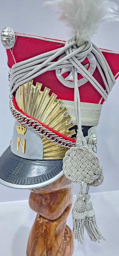 Napoleonic 1st Guard Lancer shako Hussar hat reproduction