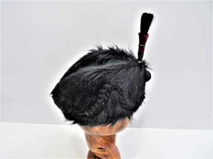 British WW1 Kings Royal Rifle busby hat crops in 1880 Reproduction