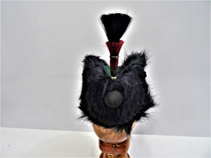 British WW1 Kings Royal Rifle busby hat crops in 1880 Reproduction