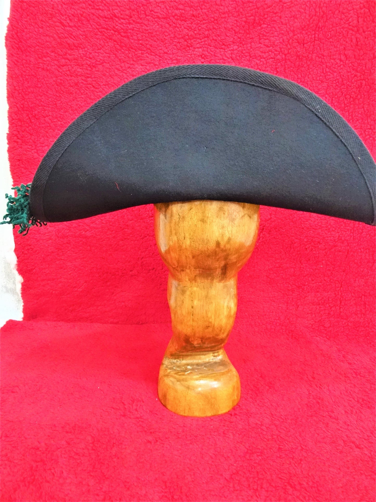 Hand Crafted Fur Felt Revolutionary War Hessian Cocked Hat