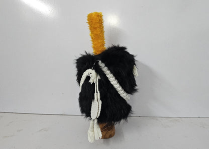 Napoleonic 1st Empire French Imperial Guard Shako Hat – Handmade with Red Plume