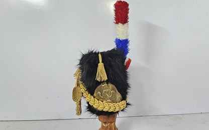 Napoleonic 1st Empire French Imperial Guard Shako Hat – Handmade with  Plume