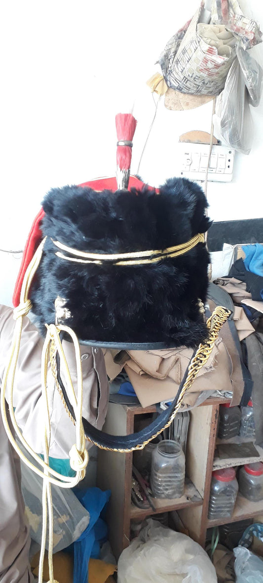 British 11th Hussars Busby