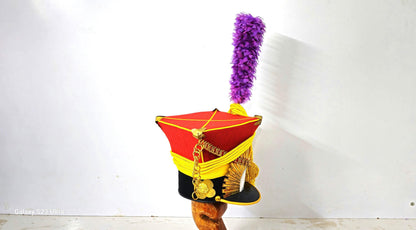 Napoleonic 1st Guard Lancer shako Hussar hat brand new reproduction