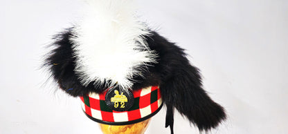 92nd Gordon Highlanders 1815 feather Bonnet Hat Reproduction