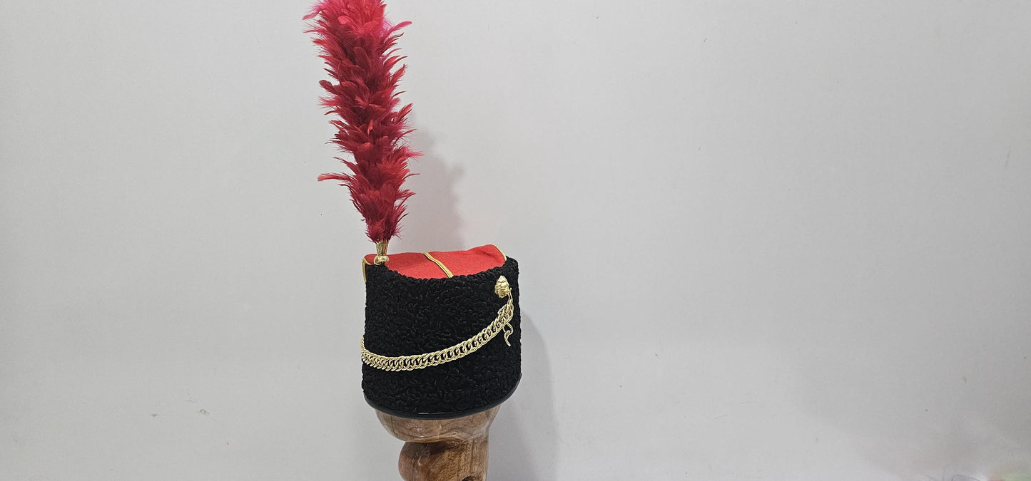 French Hussars Colback Hat Napoleonic Cavalry Chasseur
