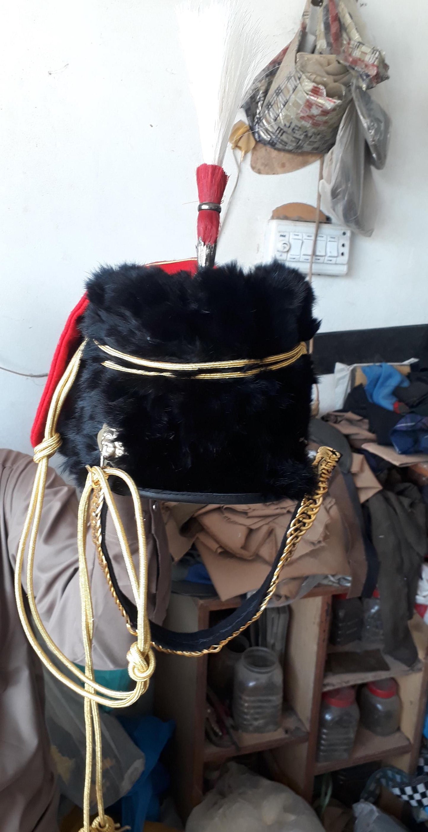 British 11th Hussars Busby