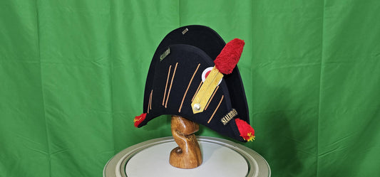 chapeau de sous officier de grenadiers a pieds de la vieille garde imperiale (1812)