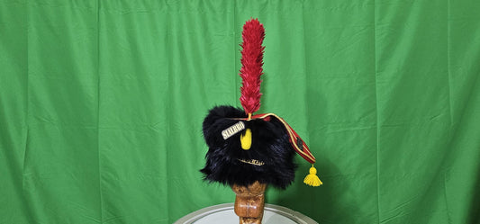 French Hussars colback hat busby hat (Long Hair skin)