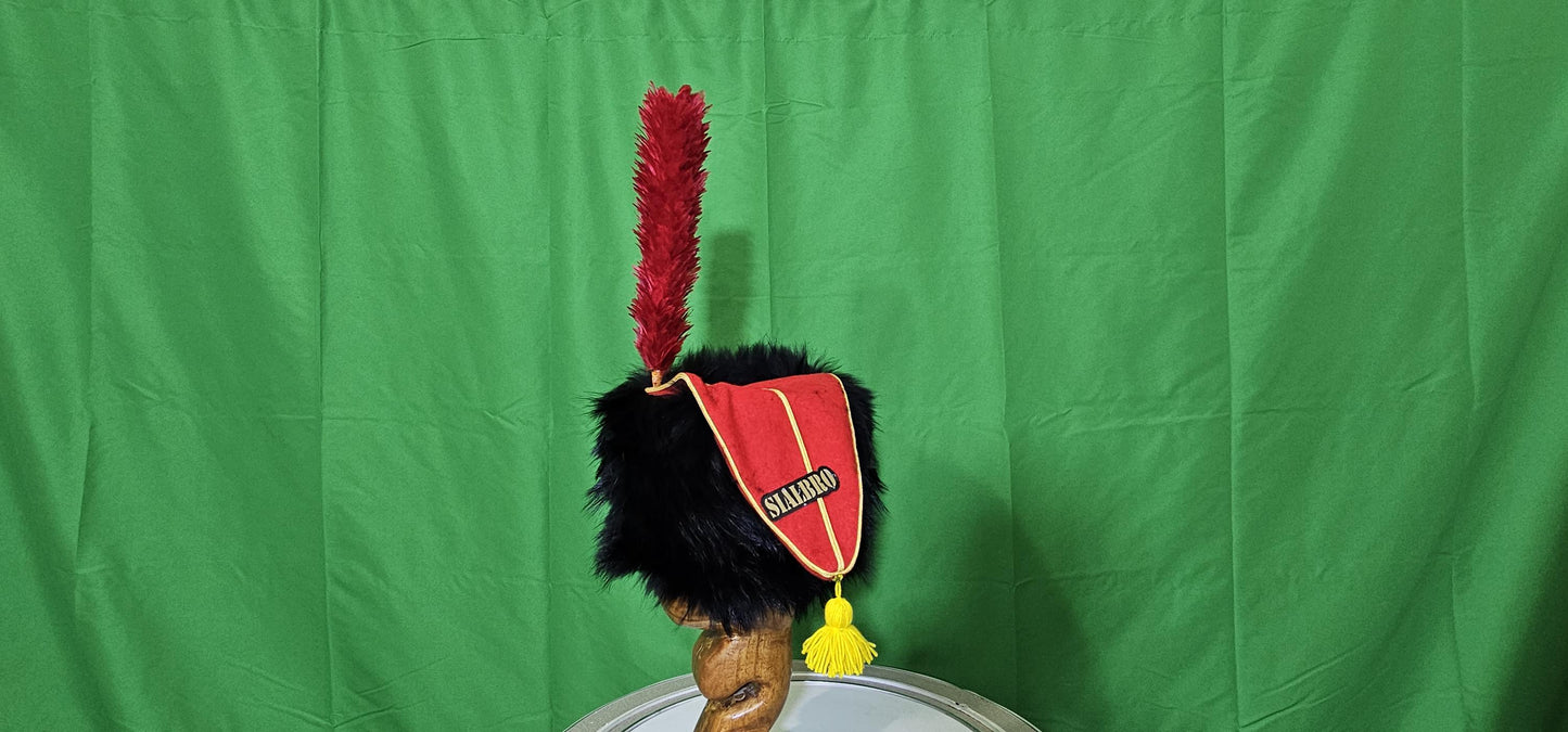 French Hussars colback hat busby hat (Long Hair skin)