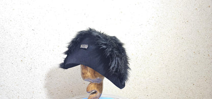 Napoleonic 17th–18th Century British & French Officer Bicorn Hat – Handmade Historical Military Replica