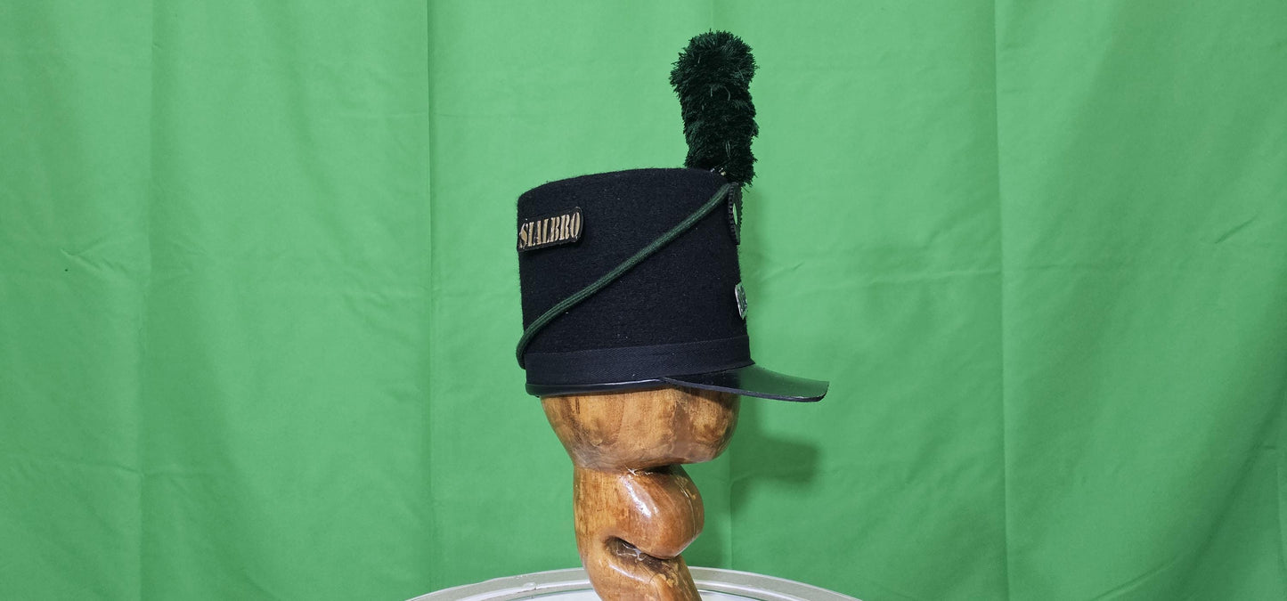 Belgic Shako Hat: 95th Rifles Replica - Napoleonic War Reenactment