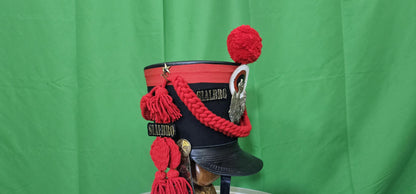 French Napoleonic Shako Helmet: 1st Empire Officer's Edition