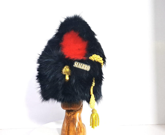 British Drummers shako hat golden cord