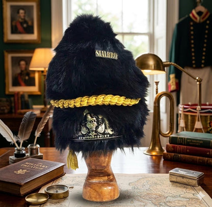 British Drummers shako hat golden cord