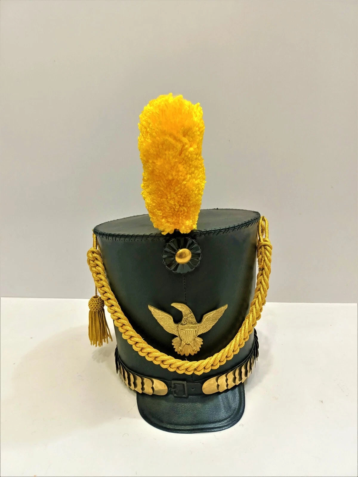 Virginia Militia Officer Bell Crown Shako Hat