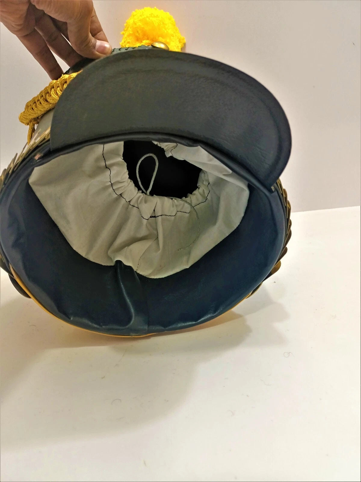 Virginia Militia Officer Bell Crown Shako Hat