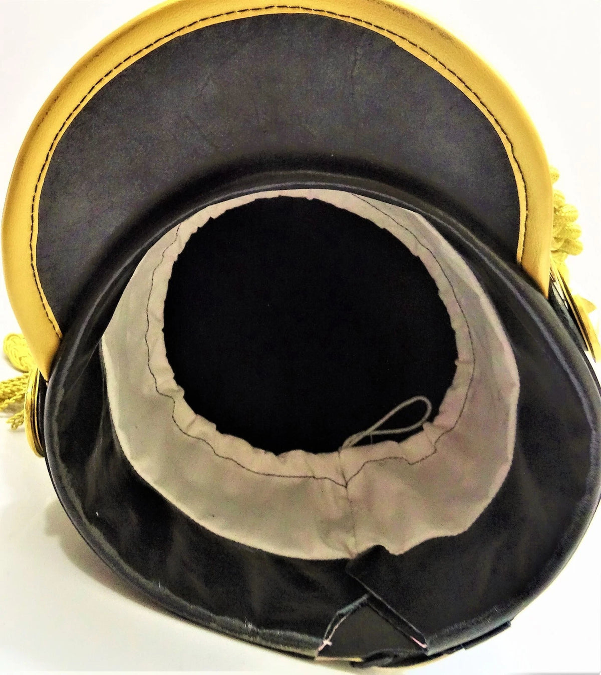 Handcrafted Historical 11th Regiment Military Shako Hat with Tall Plume